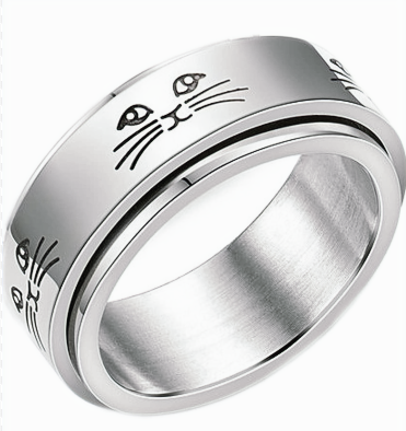 Stainless Steel Ring 8 mm