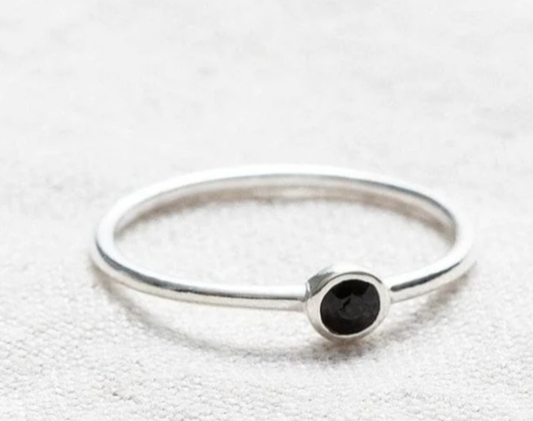 Sterling Silver Ring 1 mm