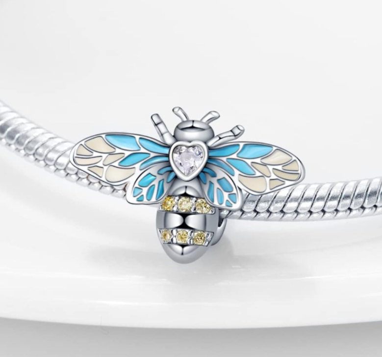Bee Sterling Silver 925 Charm