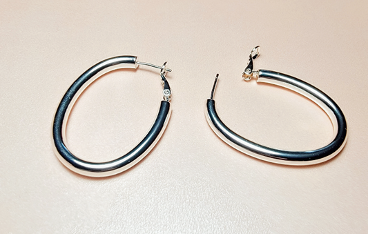 Sterling Silver Earrings 4 mm